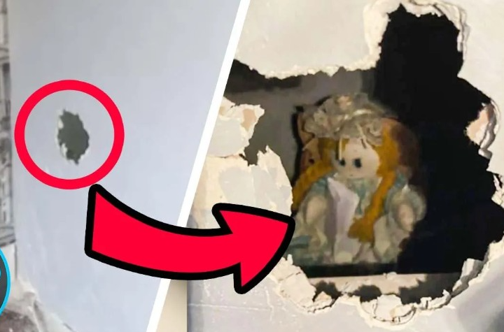 The Creepiest Things Found Inside Walls By House Owners